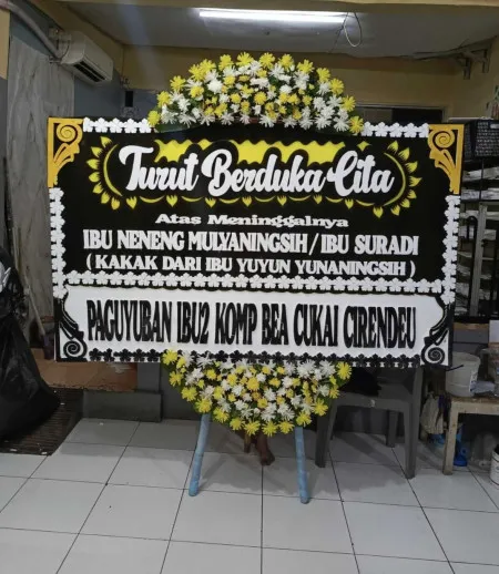 Papan Bunga Duka Dadap Juntinyuat